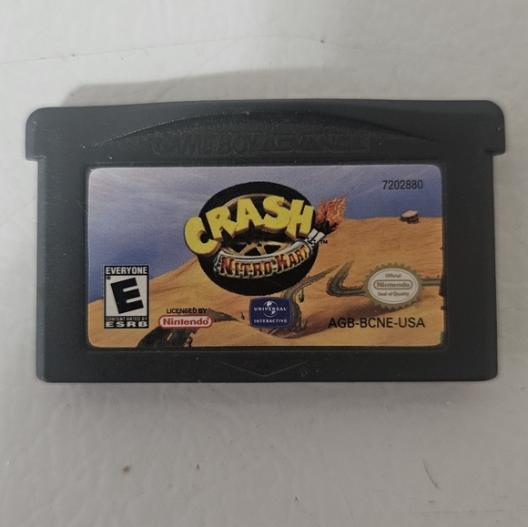 Nintendo Crash Nitro Kart Gameboy Advance - Picture 1 of 3